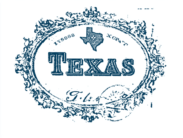 Texas stamp